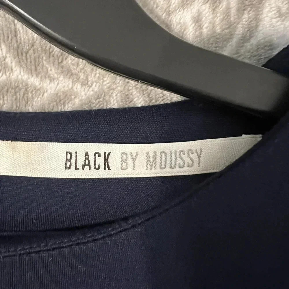 Moussy Short tunic dress quarter sleeve round neck made in Japan - Picture 5 of 9